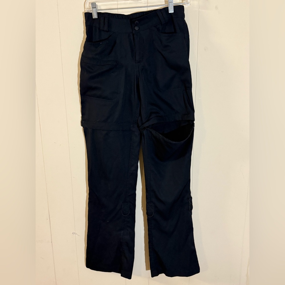 Magellan Outdoors Black Convertible Cargo Pants